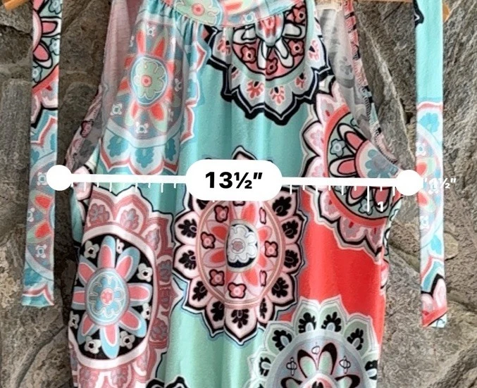 Mameluco colorido floral cuello alto Spadehill talla S Foto 3 de 4