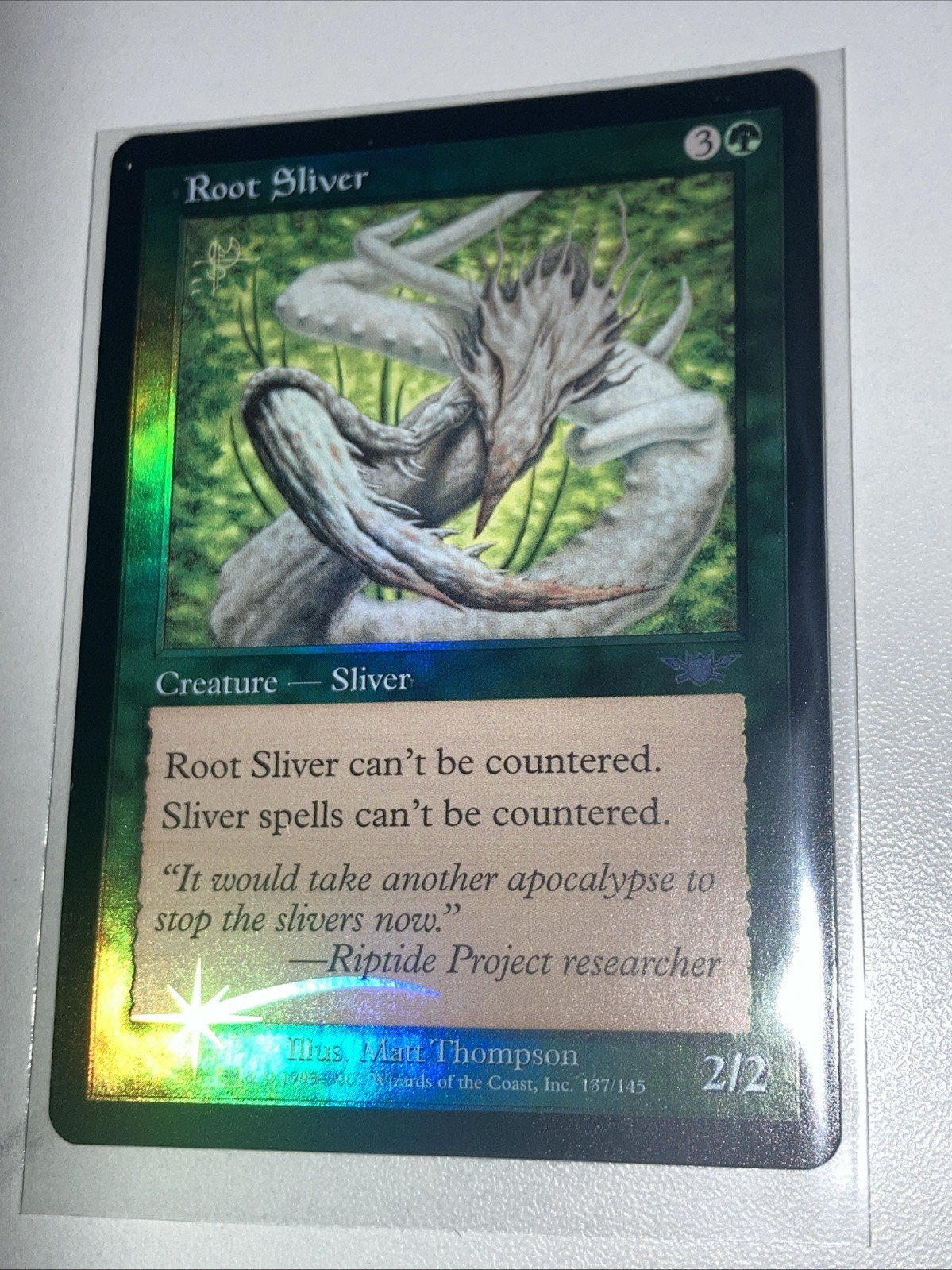 Root Sliver Foil Magic Legions 2003 NM MAGIC GATHERING CARD