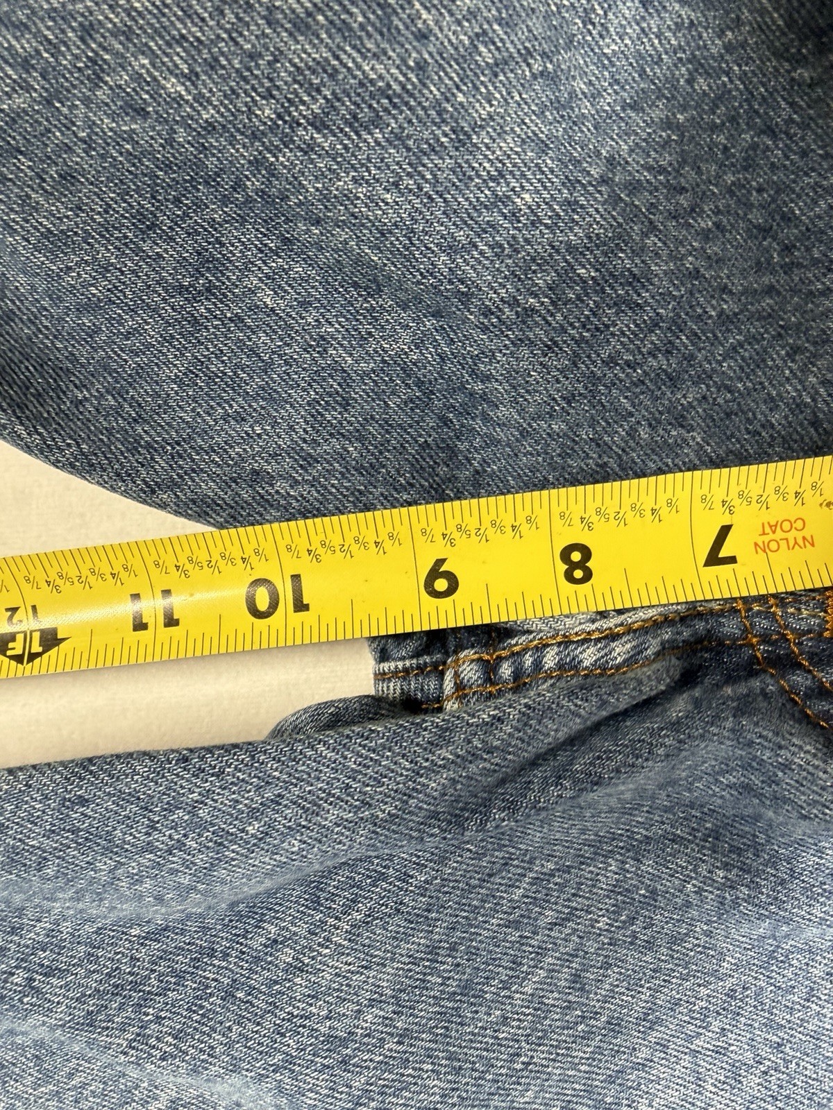 Levi's 550 Jeans Boys 12 Relaxed Cotton Straight Leg Medium Wash Denim Blue thumbnail 22