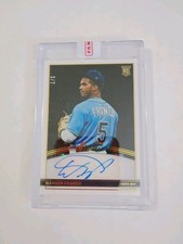 2022 Panini Chronicles Wander Franco Studio Auto RC #SBS-WF #3/7 Tampa Rays ☀️⚾