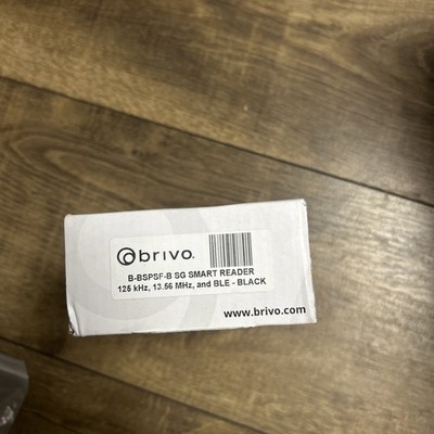 Brivo B-BSPSF-B,  SG Smart Reader, 125 kHz, 13.56 MHz, and BLE - BLACK, New
