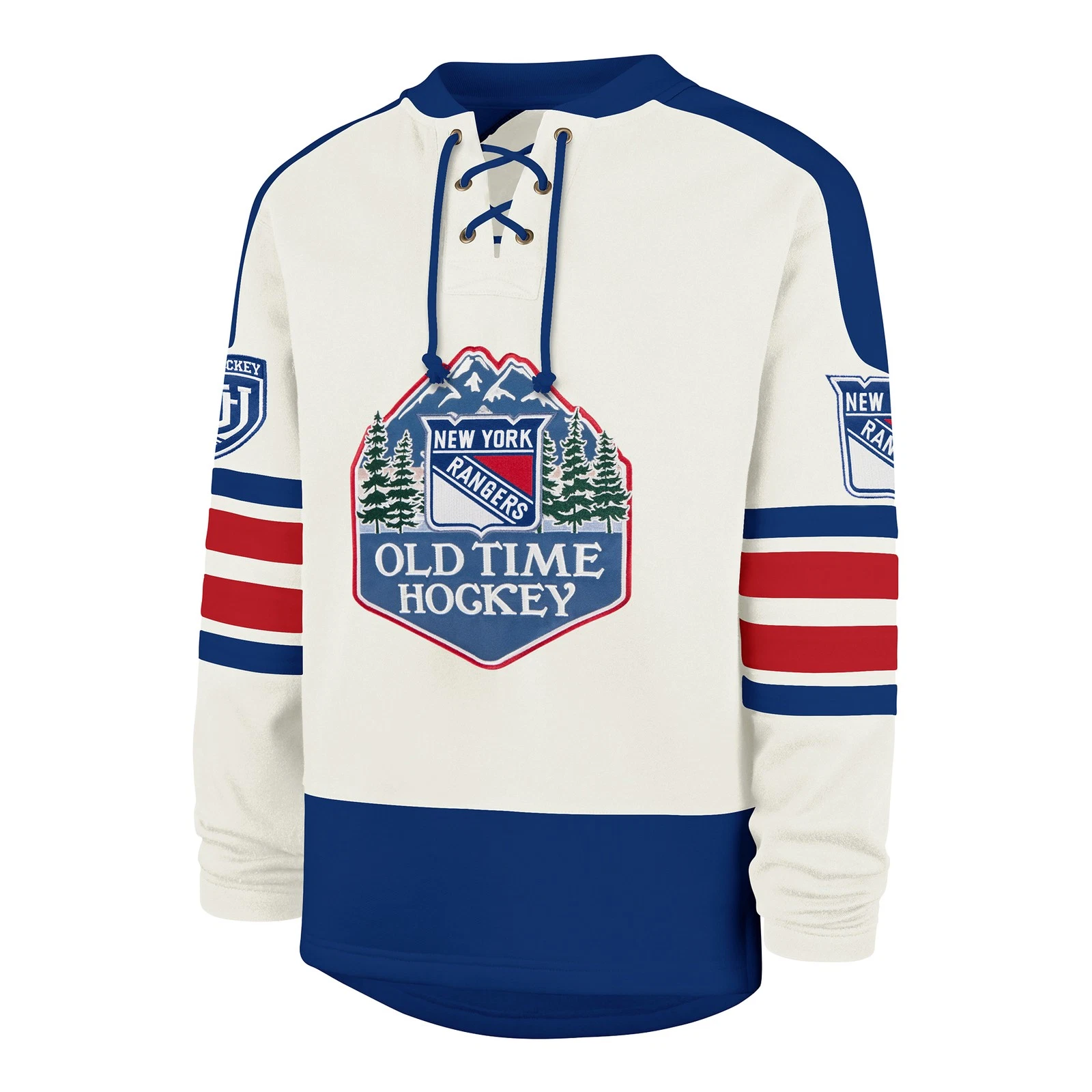 Men's '47 New York Rangers Hockey Lacer Hoodie