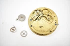 Antique Waltham pocket watch movement/parts