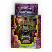 MOTU x TMNT Turtles Of Grayskull KRANG Masters Of The Universe Deluxe OOP Rare