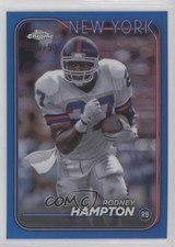 2024 Topps Chrome Blue Refractor 90/150 Rodney Hampton #144 1hj7