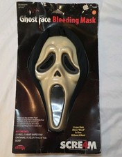 Fun World Ghost face Bleeding 2010 Scream 4 Halloween Mask New