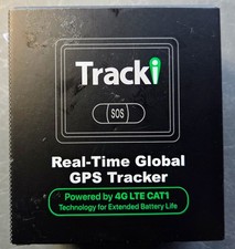 Tracki GPS Tracker for Vehicles   Real-Time 4G LTE Assets  Car Magnetic Mount