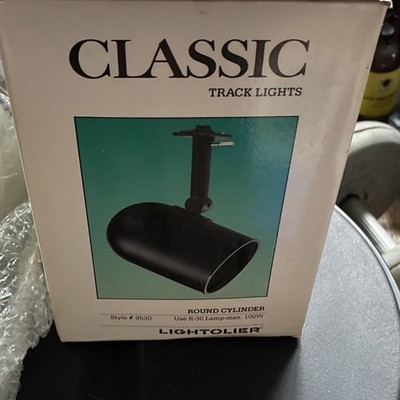 Lightolier Classic Track Light Round Cylinder Style 9530