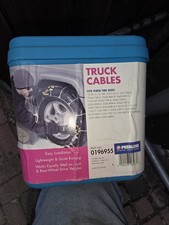 Peerless 0196955 Trucksuv Tire Chain Snow Cables - Set Of 2