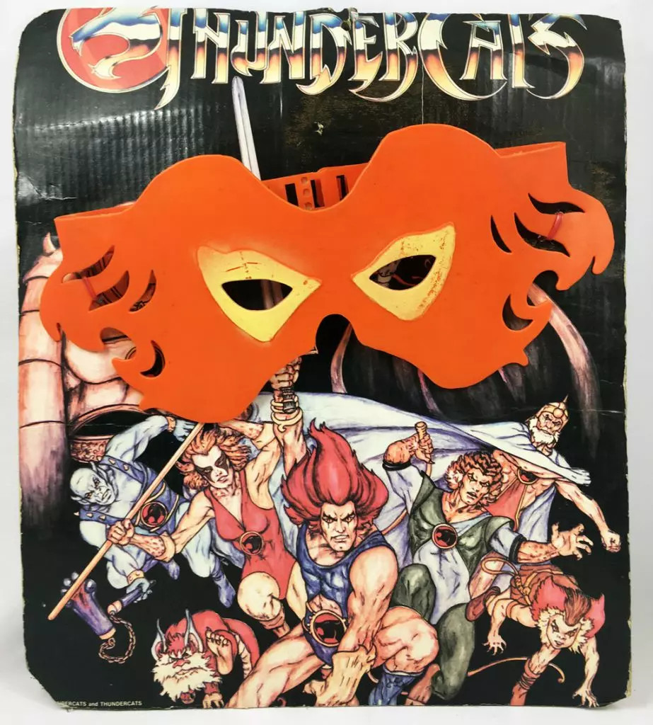 Masque de Starlion Cosmocats Lionel's SRL l'émotion pure des jouets Thundercats de notre enfance