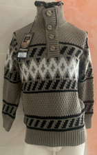 SERIANNO by Seir, Herren Pullover, TROYER, Gr. L, MEHRFARBIG,WOLLMISCHUNG