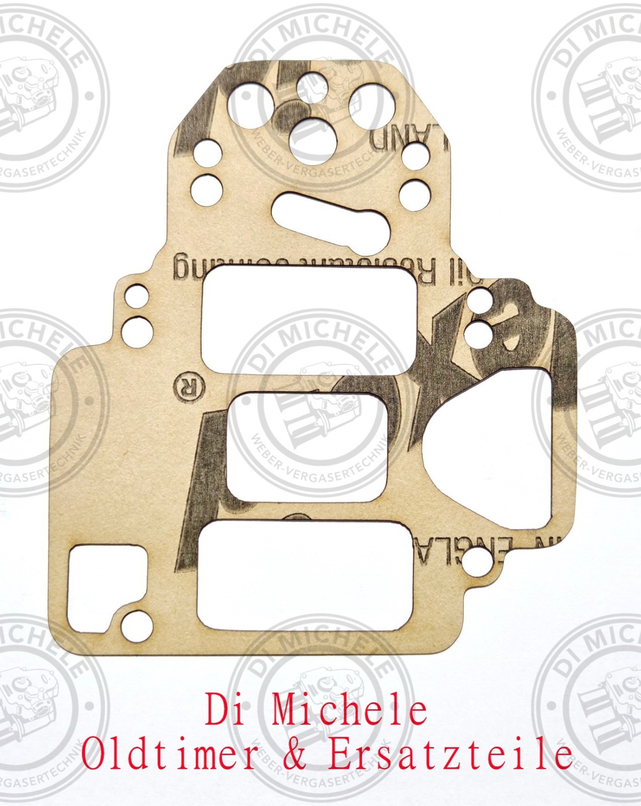 40 Dcoe , 45 Dcoe Weber Carburetor Cover Gasket, Fits Not 151 And 152, (B) .8000