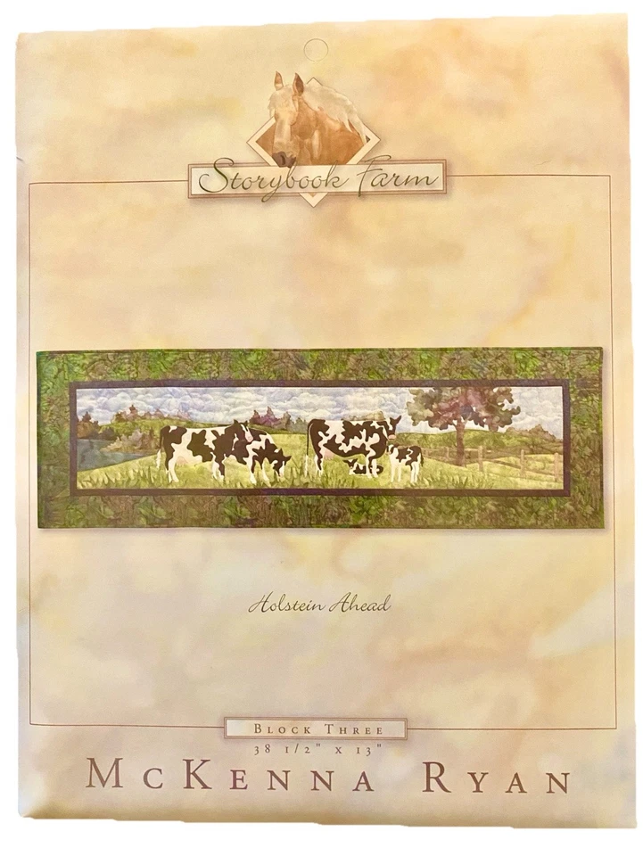 Storybook Farm McKenna Ryan 被子图案块 1-8 未使用 未切割 阅读 完整 — 第 4/4 张图片