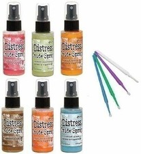 Ranger Tim Holtz Distress Oxide Bundle 5 with PTP Flash Deals Detail Sticks 6