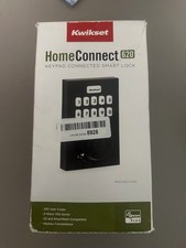 Kwikset Home Connect 620 Smart Deadbolt Z-Wave Matte Black