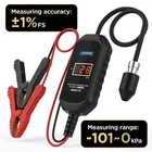 AUTOOL Digital Vacuum Leak Tester 30inHg ±1%FS TC 12V Car Powered for Intake/EGR