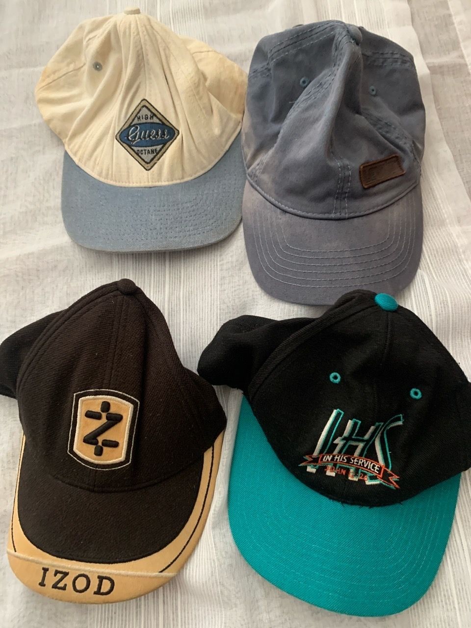 Lots of men's caps mixed brands - Tommy Hilfiger, Guess, Levi's Precept etc. image 7