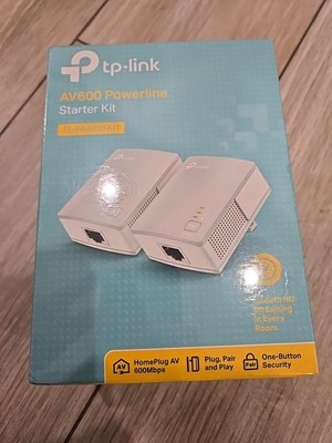 TP-Link AV600 Powerline Ethernet Adapter Kit   TL-PA4010 KIT