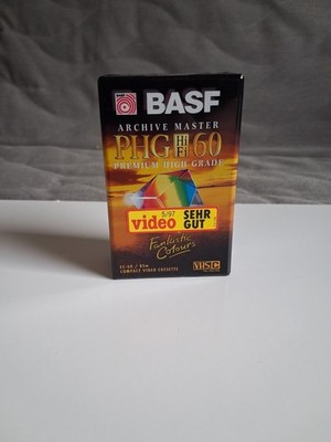 BASF Archive Master PHG 60 VHS-C Videokassette , originalverpackt 1997