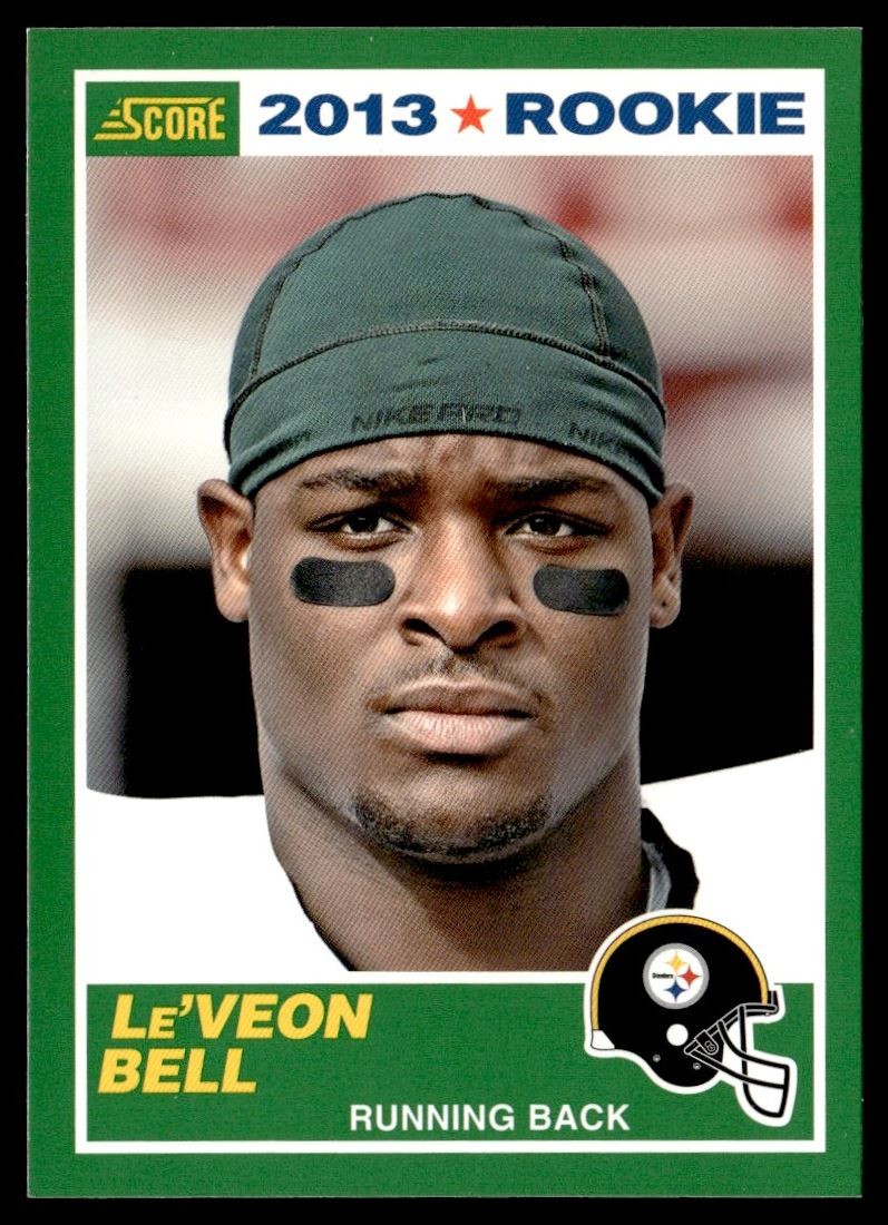 2013 Score Le'Veon Bell RC Pittsburgh Steelers #392 *C*