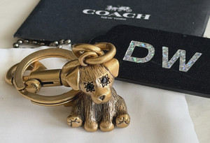 Coach Dog Keychain | eBay