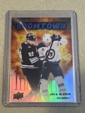 2025-26 Upper Deck Series 2 Boomtown #BT-8 Jack McBain