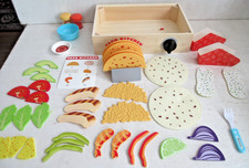 Taco Kitchen Pretend Food Toy Lot Toy Bundle