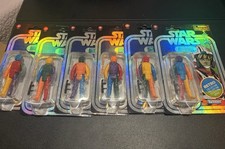Star Wars Retro Collection Luke Skywalker Snowspeeder Prototype All 6 Variants