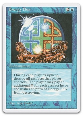 Energy Flux (NM) Fourth Edition 4ED Magic MTG