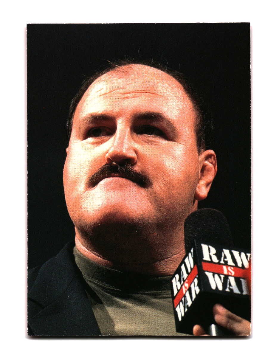 Commissioner Slaughter 1998 Comic Images WWF Superstarz 3
