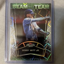 2025 Topps Stadium Club Bobby Witt Jr. Royals Beam Team Insert #BT-18