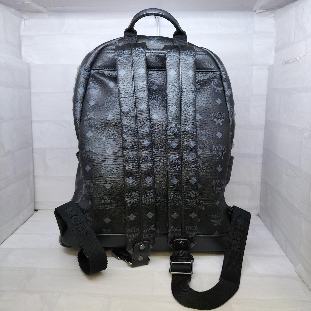 Visetos Studded Backpack Model Number 10051112 MCM - image 3