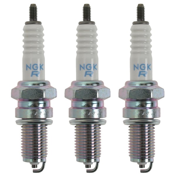 3 X NGK ZüNdkerze Passend FüR Triumph Daytona 955 Bj. 1997-2001-image