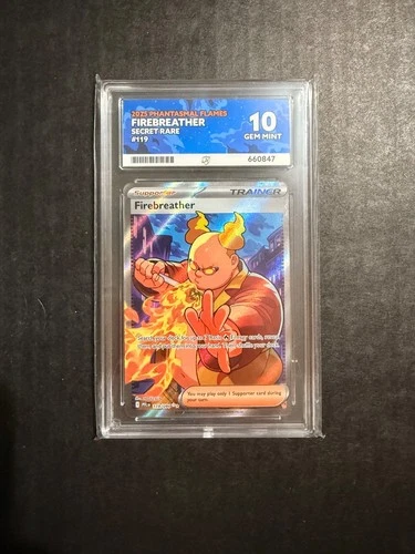 ACE 10   - Firebreather - 119/094 - Phantasmal Flames - Pokemon