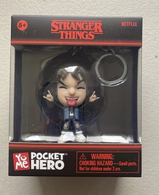 YuMe Pocket Hero Stranger Things Key Chain Bag Charm Eddie Munson