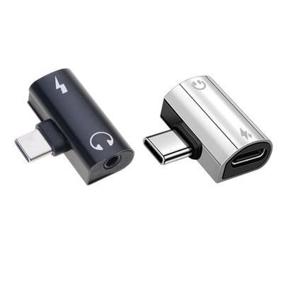 USB C to 3.5mm Headphone and Chargers Adapter With 3.5mm Headphone Port PD60W