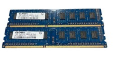 ELPIDA 2x 1GB 1Rx8 PC3-10600U-9-10-A0 RAM Mem...