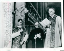 1969 Leo Cardinal Suenens Preaches In Anglican Cathedral Religion Wirephoto 8X10