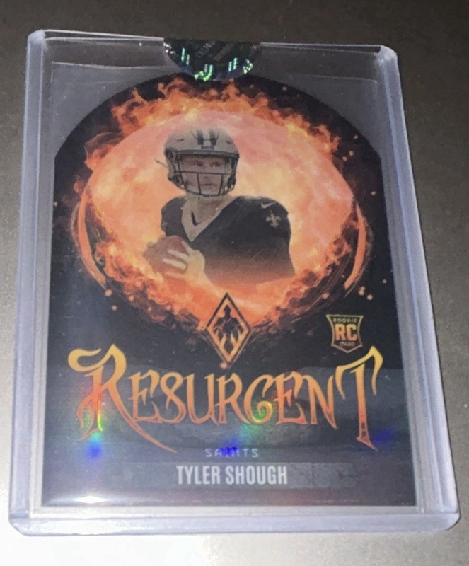 Panini Tyler Shough 2024 Phoenix Resurgent RW-TYSH Rookie Insert Saints NFL
