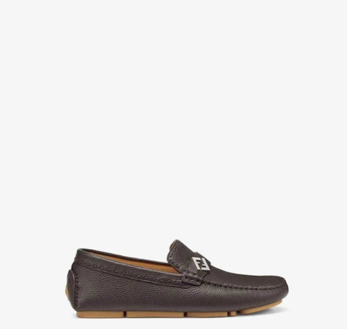 Fendi FF Metal Driving Loafers(PLEASE REQUEST YOUR SIZE FOR  display picture 3
