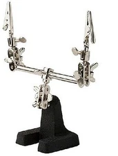 Excel Dual Clip Helping Hands - Hobby and Plastic Model Vise - #55674