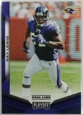 2019 Panini Playoff Ray Lewis #30 Blue