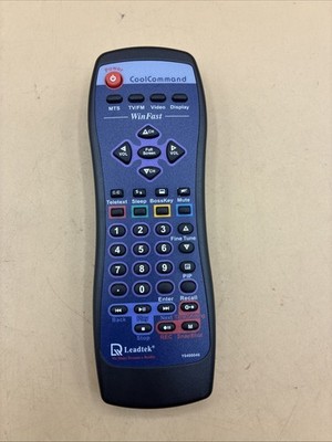 LEADTEK CoolCommand WinFast TV Remote Control Y0400046