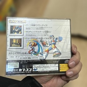 Sega Saturn Software ROCKMAN X3 Used Good Condition 1996 Capcom With Manual