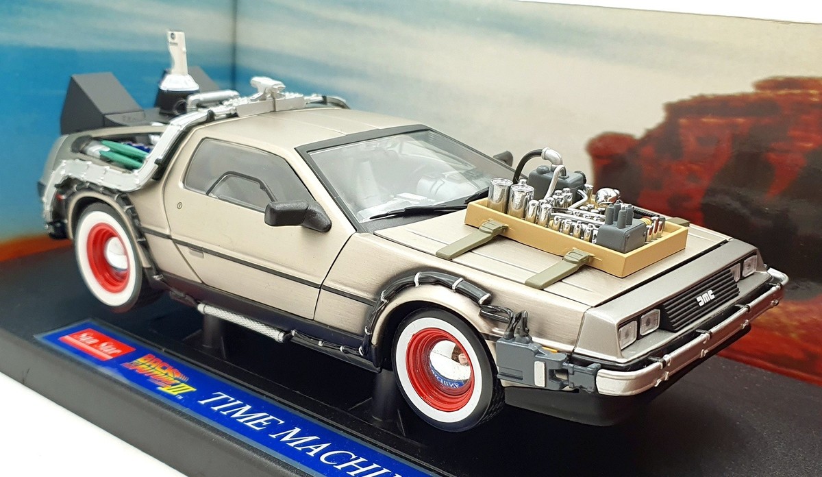 Sun Star 1/18 Scale 2712 Back To The Future Part 3 Time Machine