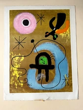 Miro Lithograph Poster