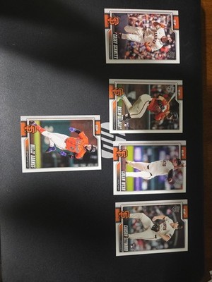 26 Topps San Francisco Giants 5 Card Lot