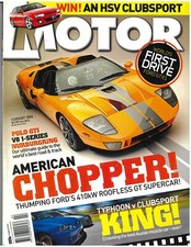 MOTOR Magazine February 2006 Ford GTX 1 HSV Clubsport vs FPV F6 Typhoon BMW M6