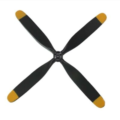 2pcs Volantex 4-Blade Mustang BF109 P51D P40 F4U Zero Warbird RC Plane Propeller