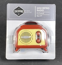 Retro Style Mini Radio hi-fi sound Great for Fathers Day